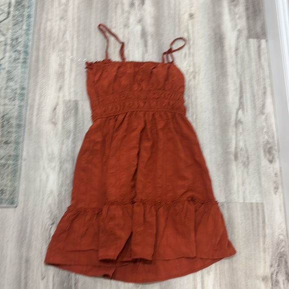 Rust Orange Sundress size medium NWOT - Picture 7 of 7